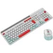 Kit Canyon HSET-W5 Keyboard+Mouse Wireless, White, 2005291485015671 08 