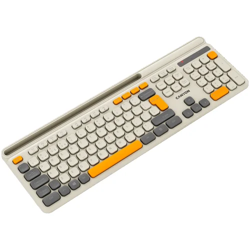 Wireless Keyboard Canyon HKB-W03, Silent, Beige, 2005291485015701 04 