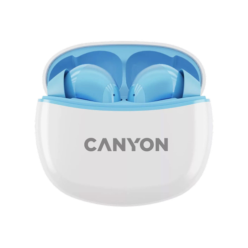 Безжични слушалки тапи Canyon TWS-5 син, 1000000000046700 03  — OK Office Безжични слушалки тапи Canyon TWS-5 син, 1000000000046700 03