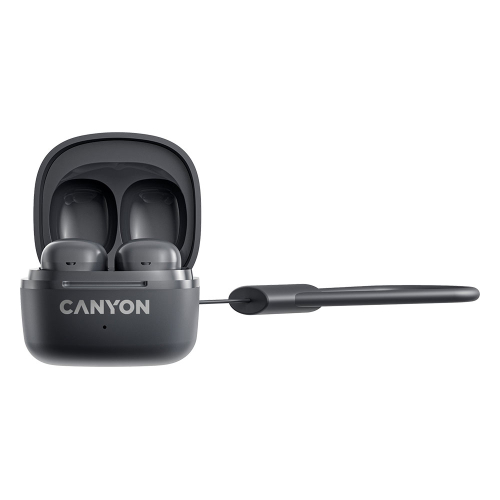 Безжични слушалки тапи Canyon TWS-4 сив, 1000000000047922 02  — OK Office Безжични слушалки тапи Canyon TWS-4 сив, 1000000000047922 02
