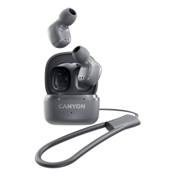 Безжични слушалки тапи Canyon TWS-4 сив
