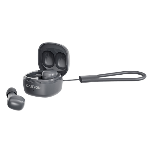 Безжични слушалки тапи Canyon TWS-4 сив, 1000000000047922 03  — OK Office Безжични слушалки тапи Canyon TWS-4 сив, 1000000000047922 03