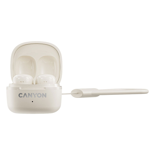 Canyon TWS-4 Wireless Earphones, Beige, 1000000000047923 02 