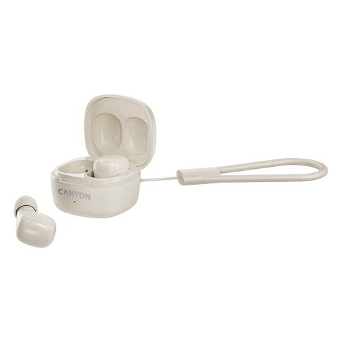 Canyon TWS-4 Wireless Earphones, Beige, 1000000000047923 03 