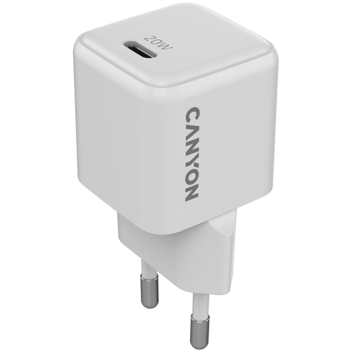 Power Adapter Canyon 220V USB-C 20W CU20, 1000000000047688 04 