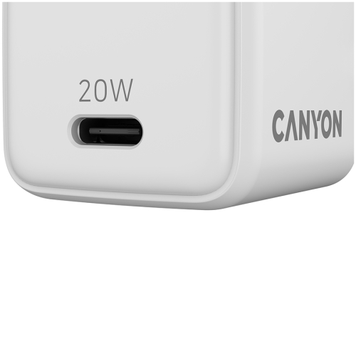 Power Adapter Canyon 220V USB-C 20W CU20, 1000000000047688 08 