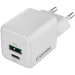 Power Adapter Canyon 220V USB-A/C 20W, 1000000000047689 09 