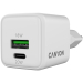 Зарядно Canyon 220V USB-A/C 20W 20AC бял, 1000000000047689 09 