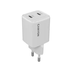 Зарядно Canyon 220V USB-C/C 35W 35CC бял