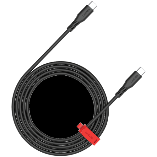 Cable Canyon CC60SC USB C-C 1.2m Black, 1000000000047679 02 