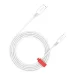 Cable Canyon AC18SC USB А-C 1.2m White, 1000000000047678 02 