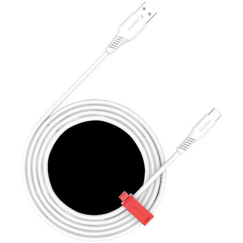 Cable Canyon AC18SC USB А-C 1.2m White, 1000000000047678 02 