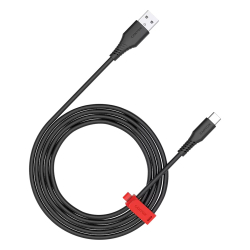 Кабел Canyon AC18SC USB А-C 1.2м черен