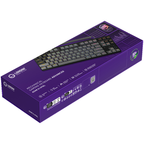 Lorgar Gaming Keyboard Azar 514TKL, Black, 2005291485016685 08 