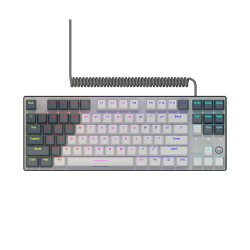 Lorgar Gaming Keyboard Azar 514TKL, White