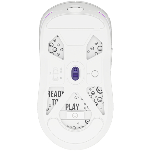 Безжична геймърска мишка Lorgar MSA10W, бял, 2005291485016951 06 