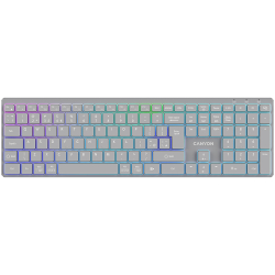 Canyon Wireless Keyboard HKB-W11, Grey