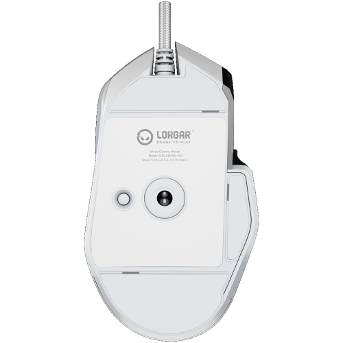 Геймърска мишка Lorgar MSP80, бял, 2005291485017538 06 
