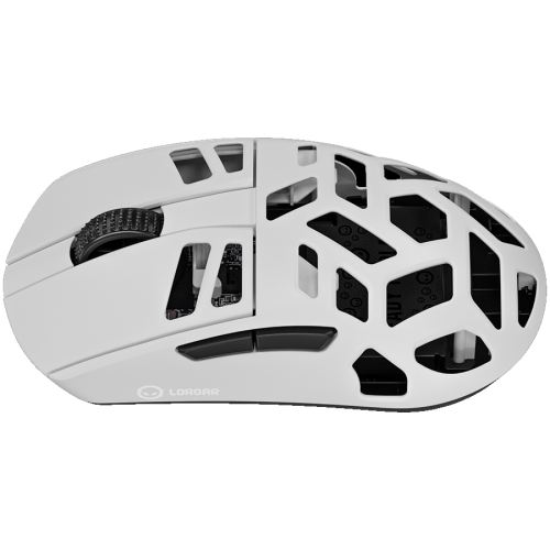 Lorgar MSE90W Wireless Gaming Mouse, White, 2005291485017545 02 