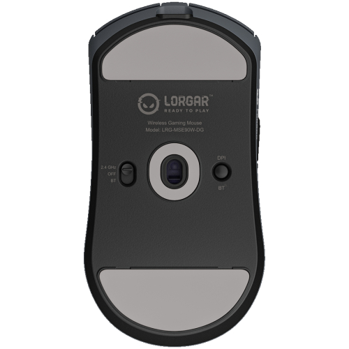 Lorgar MSE90W Wireless Gaming Mouse, Dark Grey, 2005291485017569 09 