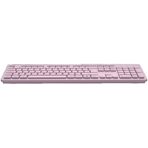 Безжична клавиатура Canyon HKB-W01, Silent, розов, 2005291485017606 02  — OK Office Безжична клавиатура Canyon HKB-W01, Silent, розов, 2005291485017606 02