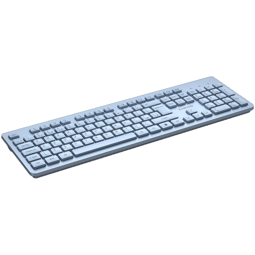 Canyon Wireless Keyboard HKB-W01 Silent, Blue, 2005291485017613 05 