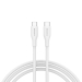 Кабел Canyon SC10 USB-C/USB-C 1м бял, 1000000000050580 04 