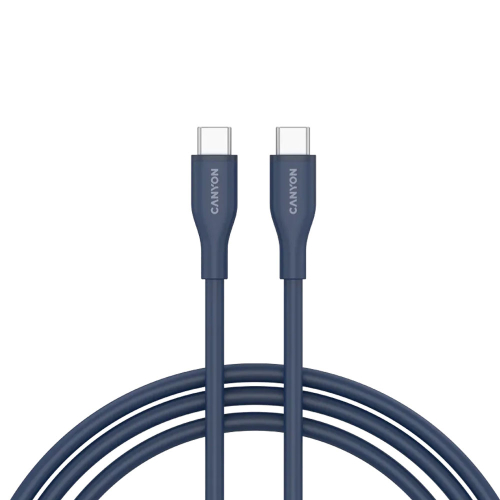 Кабел Canyon SC10 USB-C/USB-C 1м син, 1000000000050578 02 