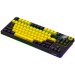 Lorgar Wireless Gaming Keyboard KBP70TKLW, Black/yellow, 2005291485017811 10 