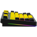 Lorgar Wireless Gaming Keyboard KBP70TKLW, Black/yellow, 2005291485017811 10 