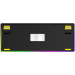 Lorgar Wireless Gaming Keyboard KBP70TKLW, Black/yellow, 2005291485017811 10 