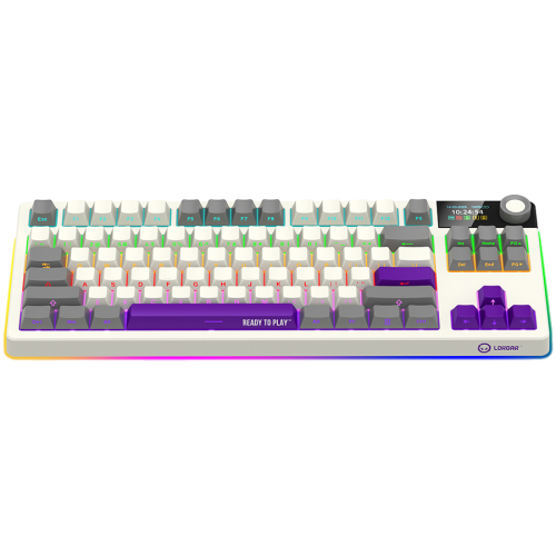 Lorgar Wireless Gaming Keyboard KBP70TKLW, Beige, 2005291485017835 03 