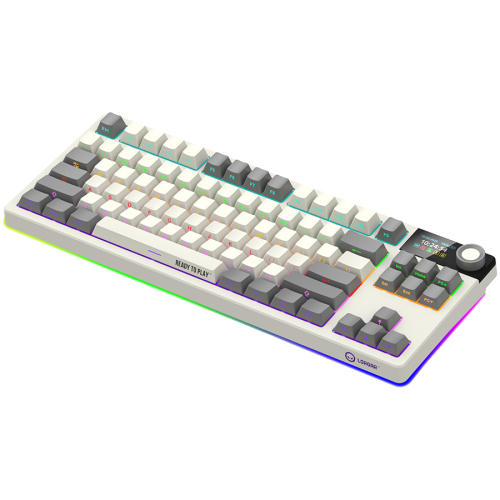 Lorgar Wireless Gaming Keyboard KBP70TKLW, Beige, 2005291485017835 07 