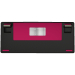 Lorgar Wireless Gaming Keyboard KBP7075W, Black/red, 2005291485017842 10 