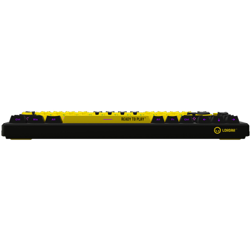Lorgar Wireless Gaming Keyboard KBP7075W, Yellow, 2005291485017859 05 