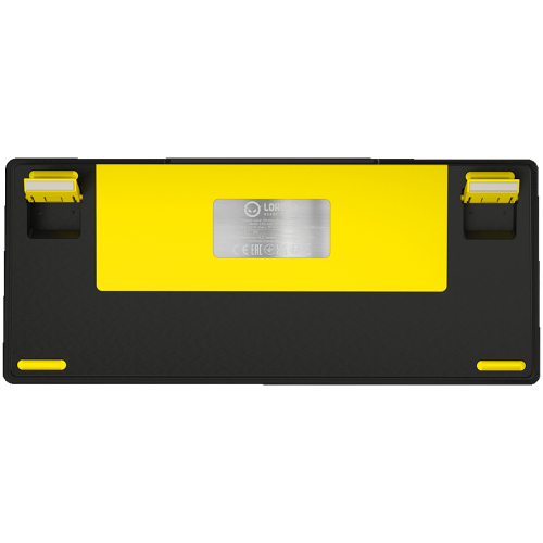 Lorgar Wireless Gaming Keyboard KBP7075W, Yellow, 2005291485017859 06 