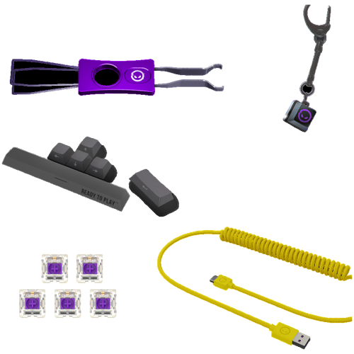 Lorgar Wireless Gaming Keyboard KBP7075W, Yellow, 2005291485017859 09 