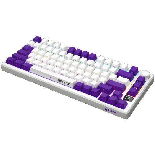 Lorgar Wireless Gaming Keyboard KBP7075W, White, 2005291485017866 07 
