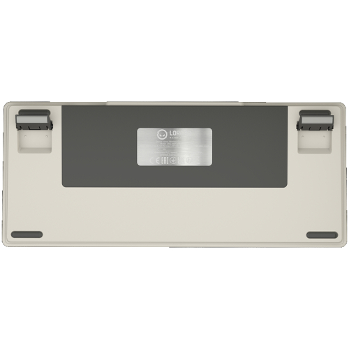 Безжична геймърска клавиатура Lorgar KBP7075W, бежов, 2005291485017873 08 