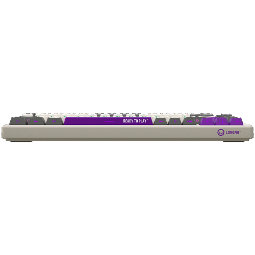 Безжична геймърска клавиатура Lorgar KBP7075W, бежов, 2005291485017873 05 