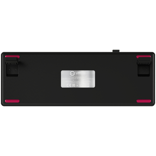 Lorgar Wireless Gaming Keyboard KBP70MW, Black, 2005291485017880 09 