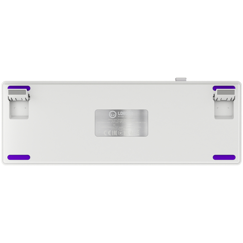 Lorgar Wireless Gaming Keyboard KBP70MW, White, 2005291485017903 10 