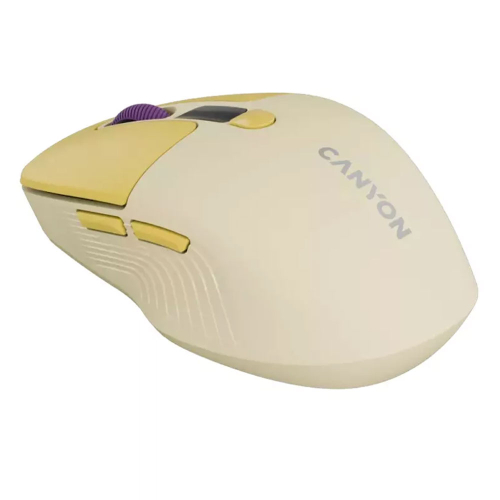 Canyon wireless mouse MW-26, yellow, 1000000000054614 04 