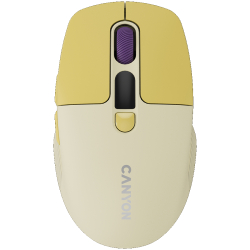Безжична мишка Canyon MW-26, жълт