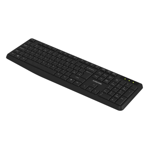 Canyon KB-W01 Wireless Keyboard, Black, 1000000000048108 03 