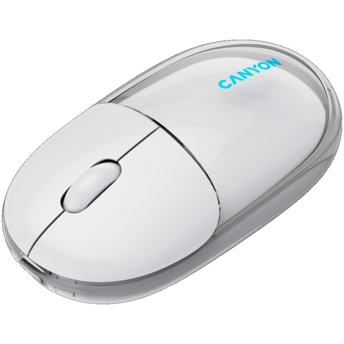 Canyon OnClick 24 Wireless Mouse, White, 2005291485018467 05 