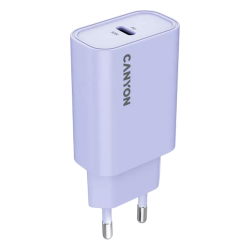 Зарядно Canyon 220V USB-C 30W 30CL лилав