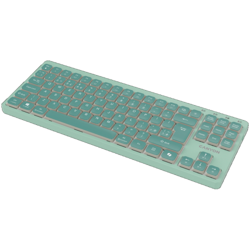 Canyon Keyboard OnType 10 Silent, Green, 2005291485018948 04 