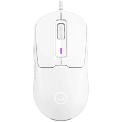 Геймърска мишка Lorgar MSA10R Advanced, бял