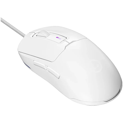 Геймърска мишка Lorgar MSA10R Advanced, бял, 2005291485020545 02 